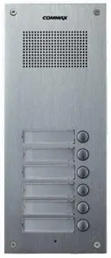 Post exterior incastrabil 6 butoane Commax DR-6UM