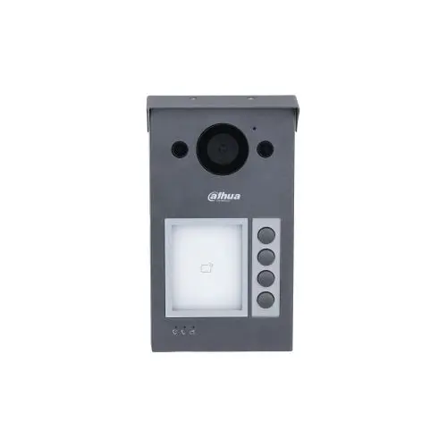 Post exterior videointerfon IP, 4 familii, 2 MP, aparent, PoE, Dahua VTO3312Q-P