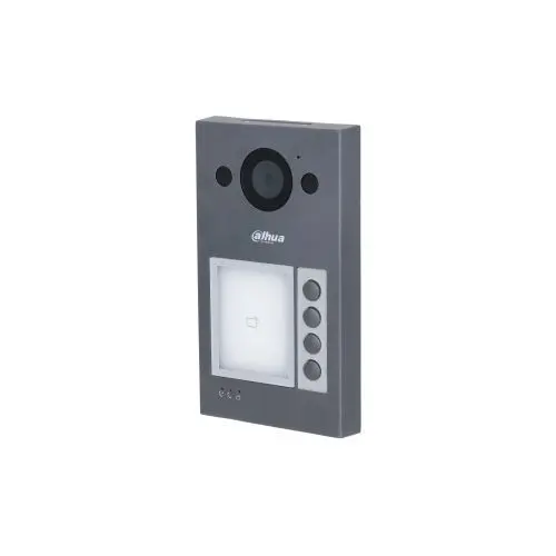 Post exterior videointerfon IP, WiFi, 2 MP, 4 familii, auto IR, IC card, slot card, PoE, Dahua VTO3311Q-WP