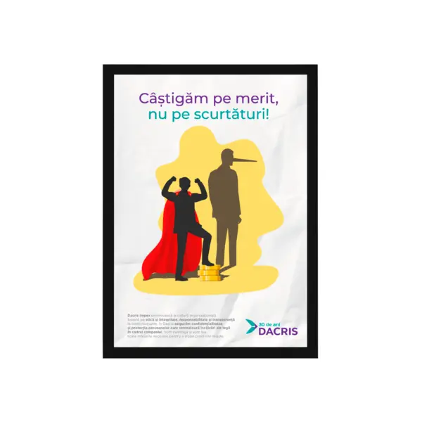 Poster A4 – tipar policromie față, DCM 200 g/mp Poster A4 – tipar policromie față, DCM 200 g/mp
