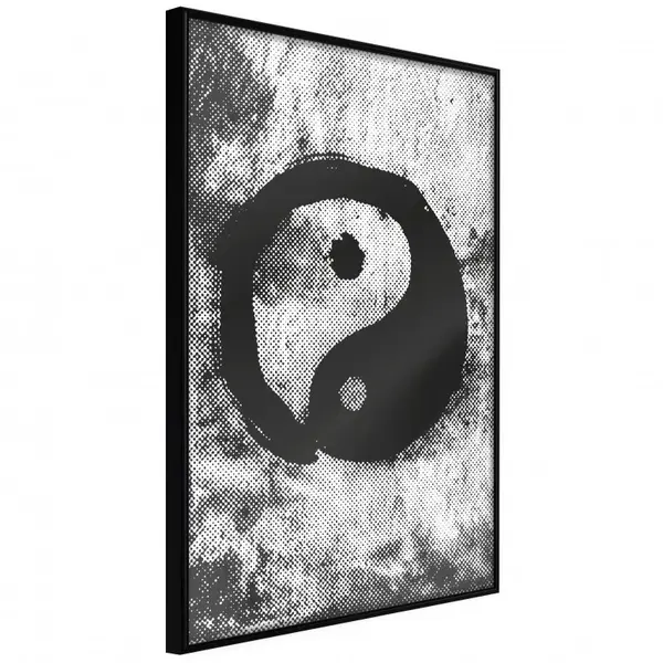 Poster - Complementarity of Opposites, cu Ramă neagră, 30x45 cm