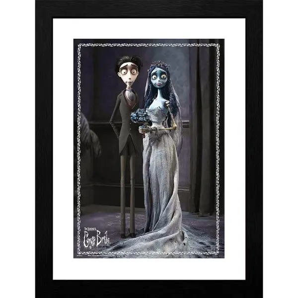 Poster cu Rama Corpse Bride - Emily & Victor (30x40)