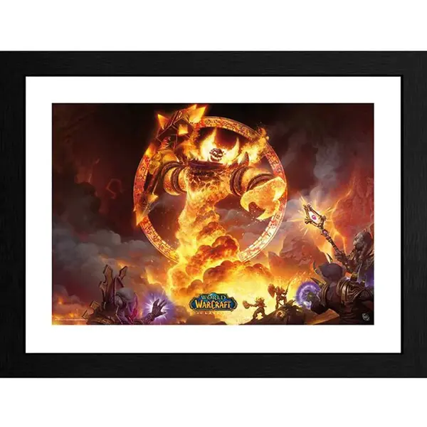 Poster cu Rama World of Warcraft - Ragnaros (30x40)