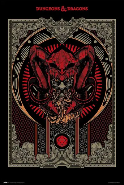 Poster - Dungeons & Dragons: Player's Handbook | Grupo Erik