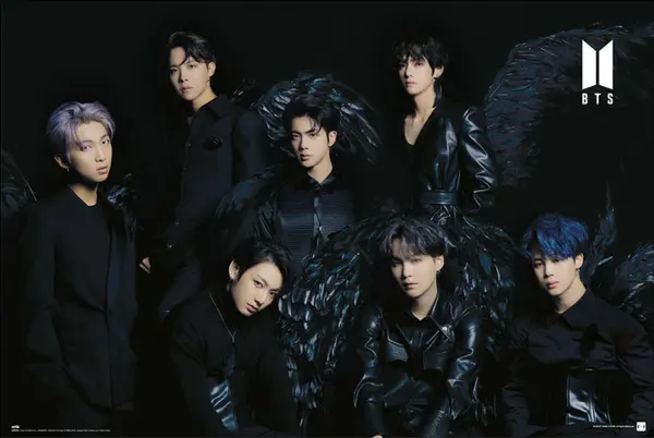 Poster Erik Music: BTS - Black Wings