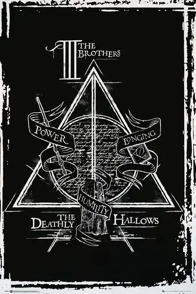 Poster - Harry Potter Deathly Hallows Graphic | GB Eye