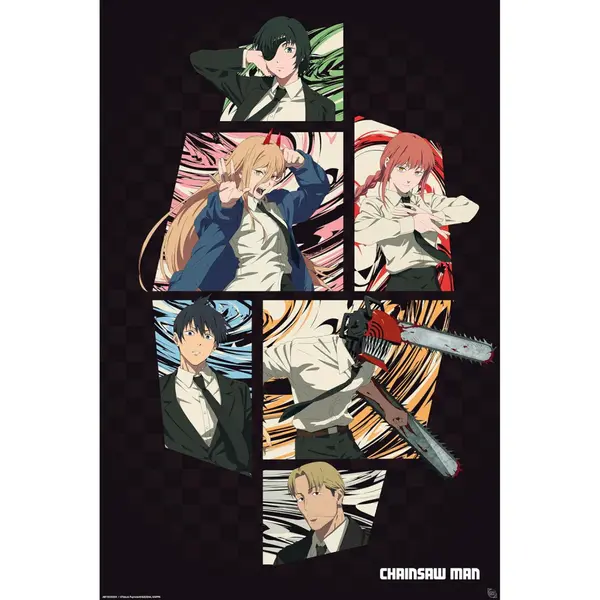 Poster Maxi Chainsaw Man - 91.5x61 - Division 4