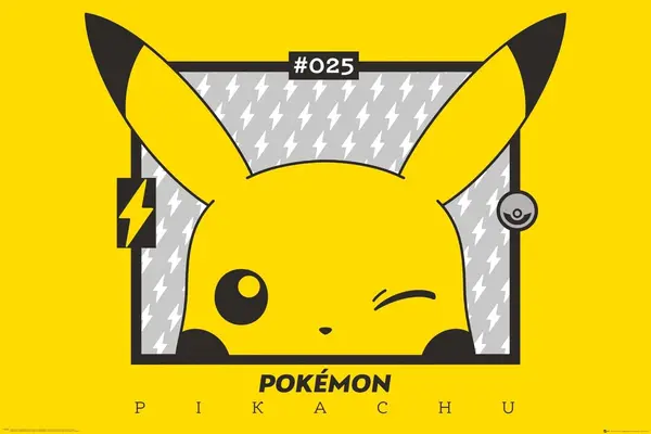 Poster maxi GB eye Games: Pokemon - Pikachu Wink
