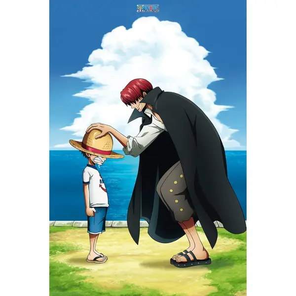 Poster Maxi One Piece - 91.5x61 - Shanks & Luffy