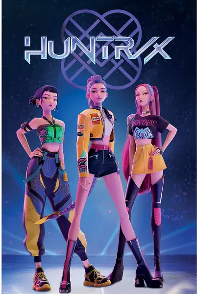 Poster maxi Pyramid Animation: KPop Demon Hunters - How it's done