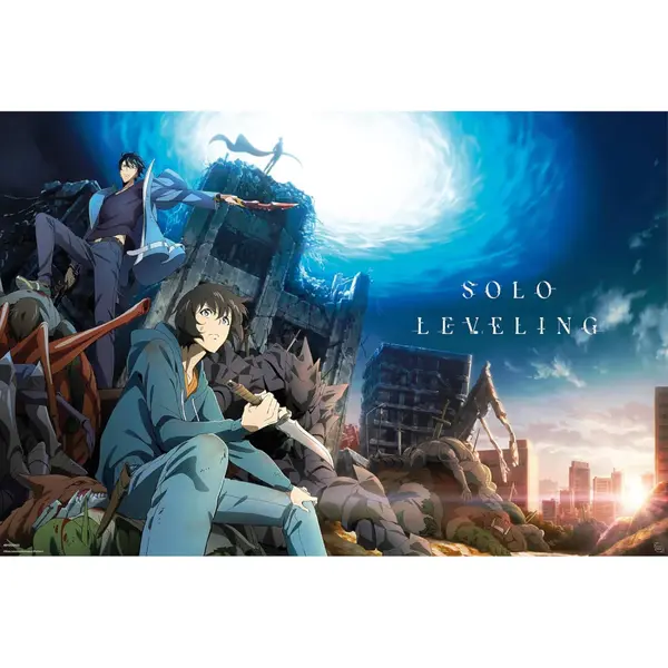 Poster Maxi Solo Leveling - 91.5x61 - Season 1