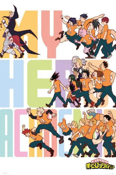 Poster - My Hero Academia - Series 4 Key Art 3 | GB Eye