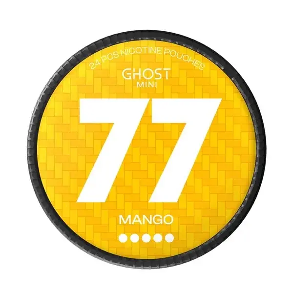 Pouch nicotina 77 Ghost Mini 20mg - Mango