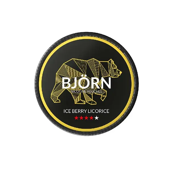 Pouch nicotina Bjorn 19.5mg - Ice Berry Licorice