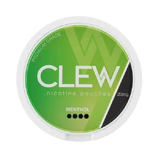 Pouch Nicotina Clew 20mg - Menthol