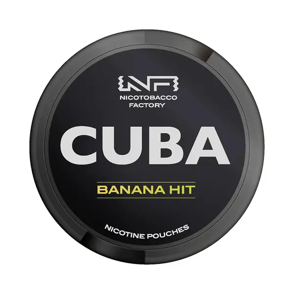 Pouch nicotina Cuba Black - Banana Hit