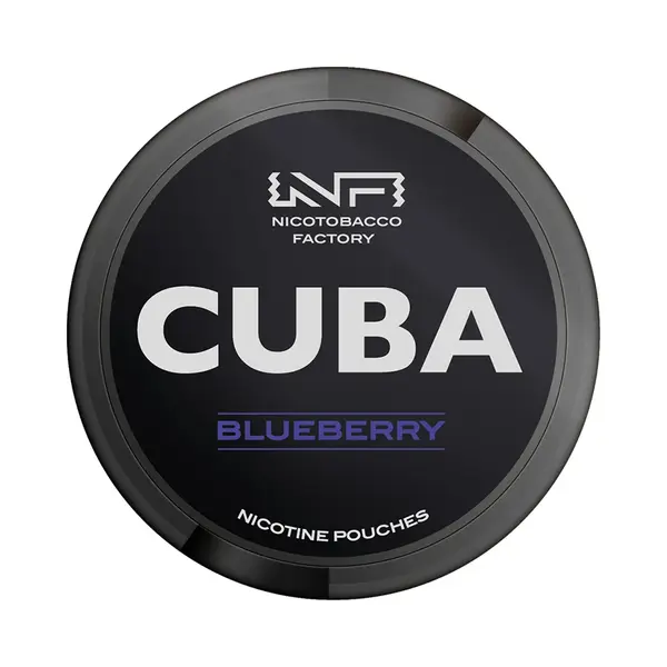 Pouch nicotina Cuba Black - Blueberry