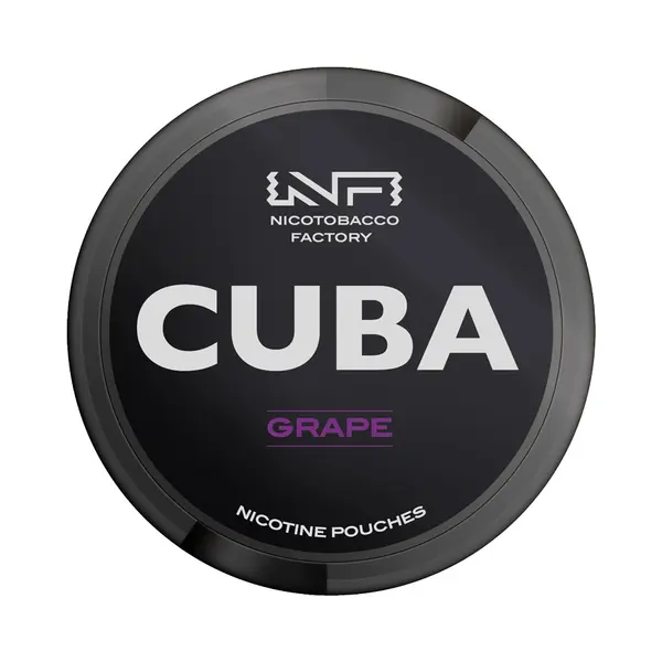 Pouch nicotina Cuba Black - Grape