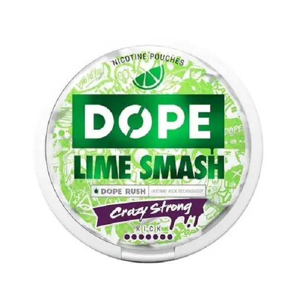 Pouch nicotina Dope 20mg - Lime Smash