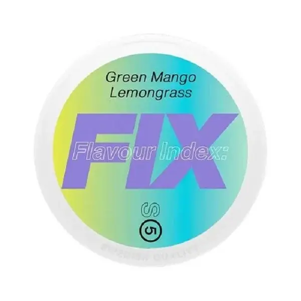 Pouch Nicotina FIX 11.5mg - Green Mango Lemongrass