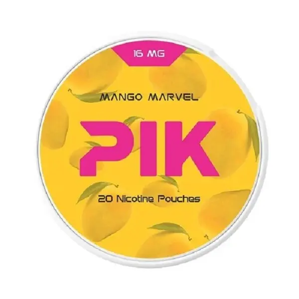 Pouch nicotina PIK 16mg - Mango Marvel