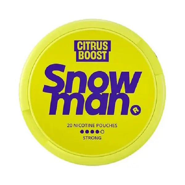 Pouch nicotina Snowman 12mg - Citrus Boost