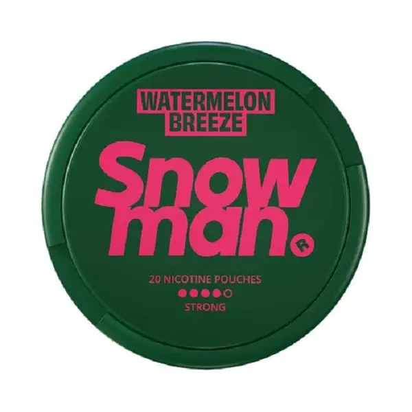 Pouch nicotina Snowman 12mg - Watermelon Breeze