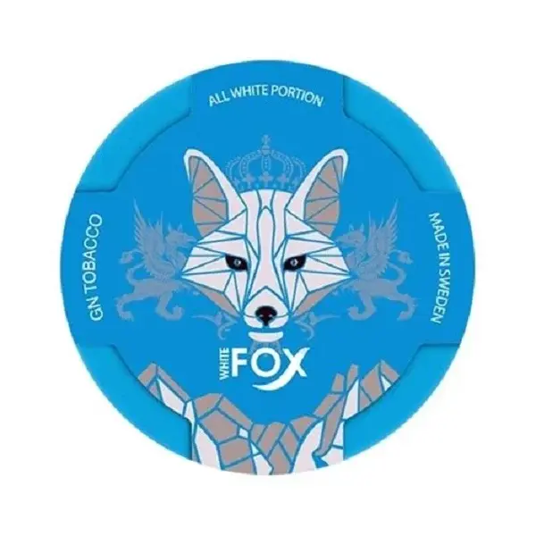 Pouch nicotina White Fox 12mg - Mint