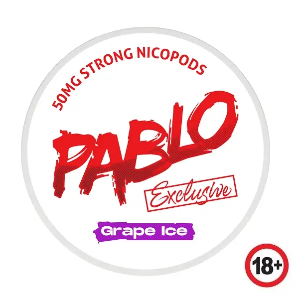 Pouch Pablo Exclusive Grape ICE 12g