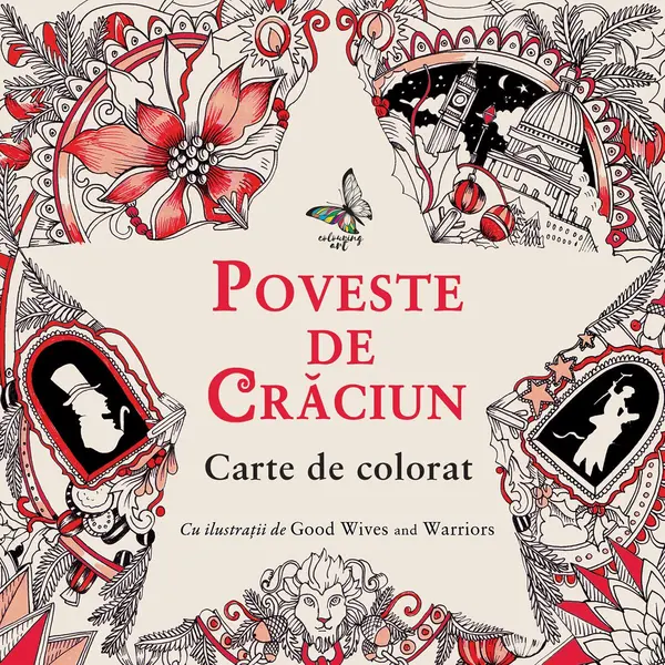 Poveste de Crăciun - carte de colorat