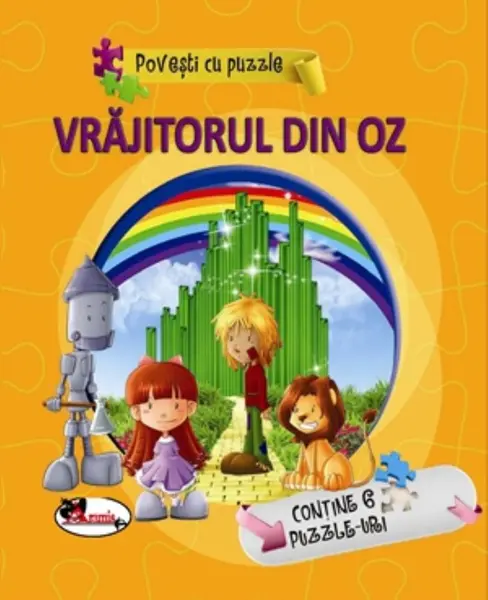 Povesti cu puzzle - Vrajitorul din Oz |