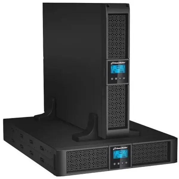 Power Walker UPS PowerWalker VI 2000 RT HID, 2000VA/1200W, line-interactive, montare rack sau verticala, ecran LCD, protectie pentru servere si echipamente sensibile