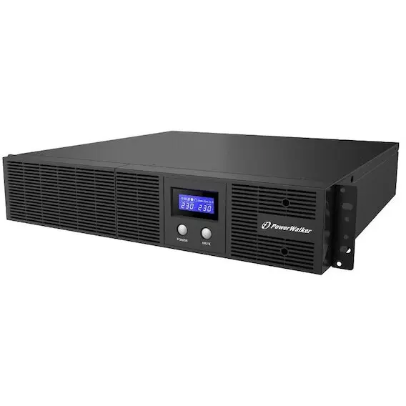 Power Walker UPS, PowerWalker, VI 3000 RLE, 3000 VA, 1800 W, Rack, 12 V, 4 baterii
