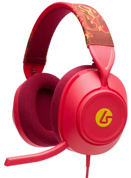 Powera Lucidsound Ls10x Gen 2 Wired Gaming Headset Red Blaze