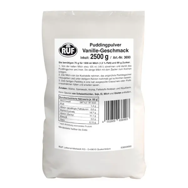 Praf de Budinca de Vanilie, 2.5 kg