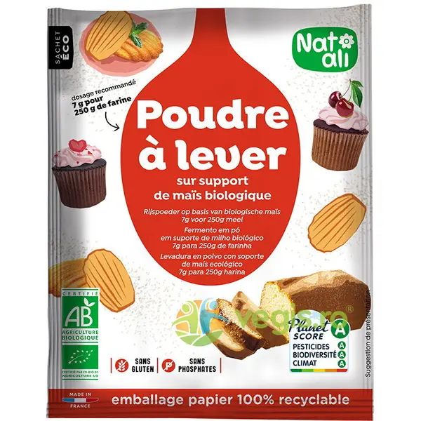 Praf de Copt fara Gluten Ecologic/Bio 50g