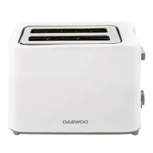 Prajitor de Paine Daewoo DBT40W, 6 trepte de rumenire, 2 felii, 750W (Alb)