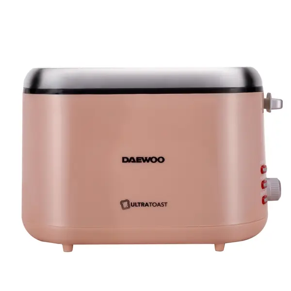 Prajitor de paine Daewoo DBT70C, 900 W, functie reincalzire, functie decongelare, carcasa Cool Touch, Crem