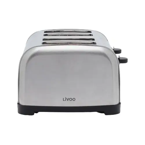 Prajitor de paine dublu Livoo DOD197, 1500 W (Argintiu)