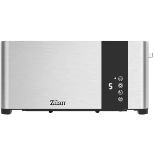Prajitor de Paine, Inox, Putere 1400W, Ecran Digital si Tactil