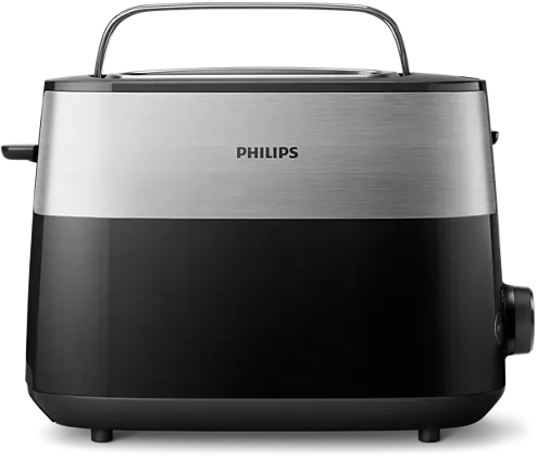 Prăjitor de pâine Philips - Daily Collection HD2516/90, 830W, 8 nivele, negru