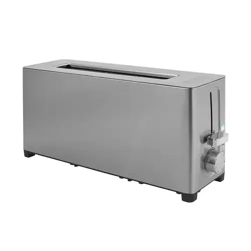 Prajitor de paine Princess 0114240101001 cu 1 slot lung, 1050 W, 7 trepte rumenire (Argintiu)