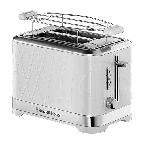 Prajitor de paine Russell Hobbs 28090-56, 2 felii, 1050 W (Argintiu)