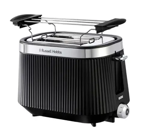 Prajitor de paine Russell Hobbs Bronte 26760-56, 2 felii, 6 trepte putere, 980 W (Negru)