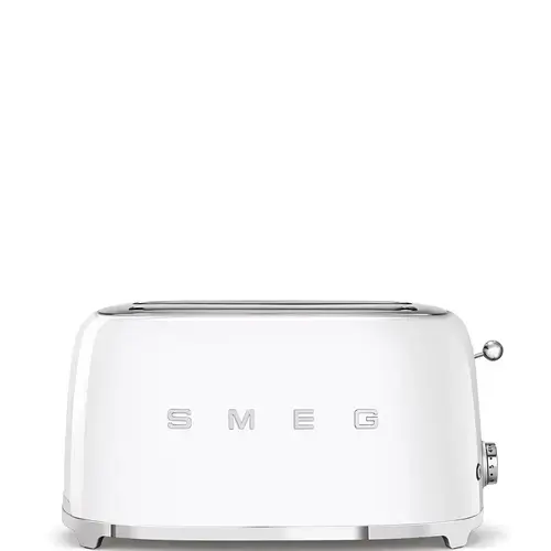Prajitor de paine Smeg TSF02WHEU, 1500W, 6 trepte (Alb)