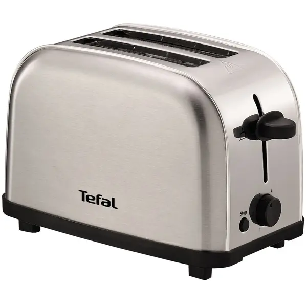 Prăjitor de pâine Tefal - TT330D30, 700W, 6 viteze, argintiu