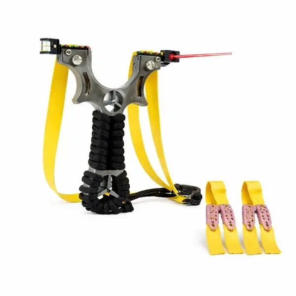 Prastie de precizie din rasina cu laser, DEPOX , 2 elastice de rezerva, 11 cm, negru - Copie