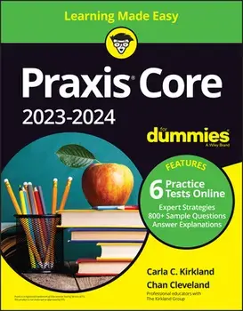 Praxis Core 2023-2024 For Dummies with Online Practice, Paperback/CC Kirkland