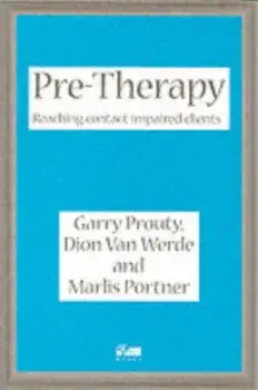 Pre-Therapy. Reaching Contact Impaired Clients, Paperback/Werde Van