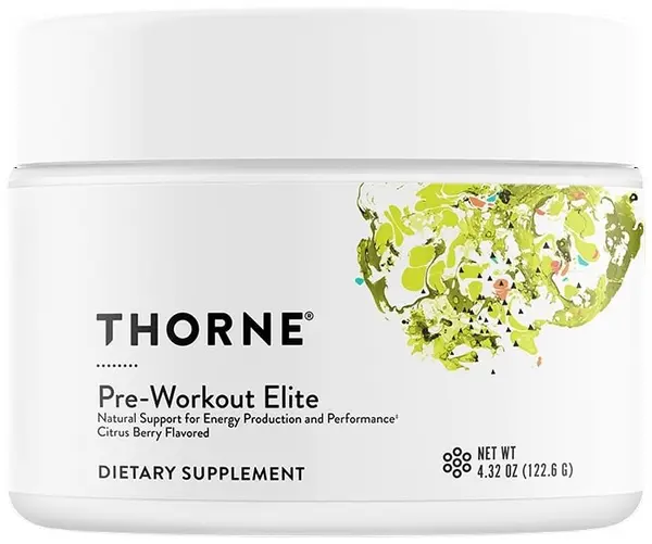 Pre-Workout Elite, citrice, 122.6 g, Thorne
